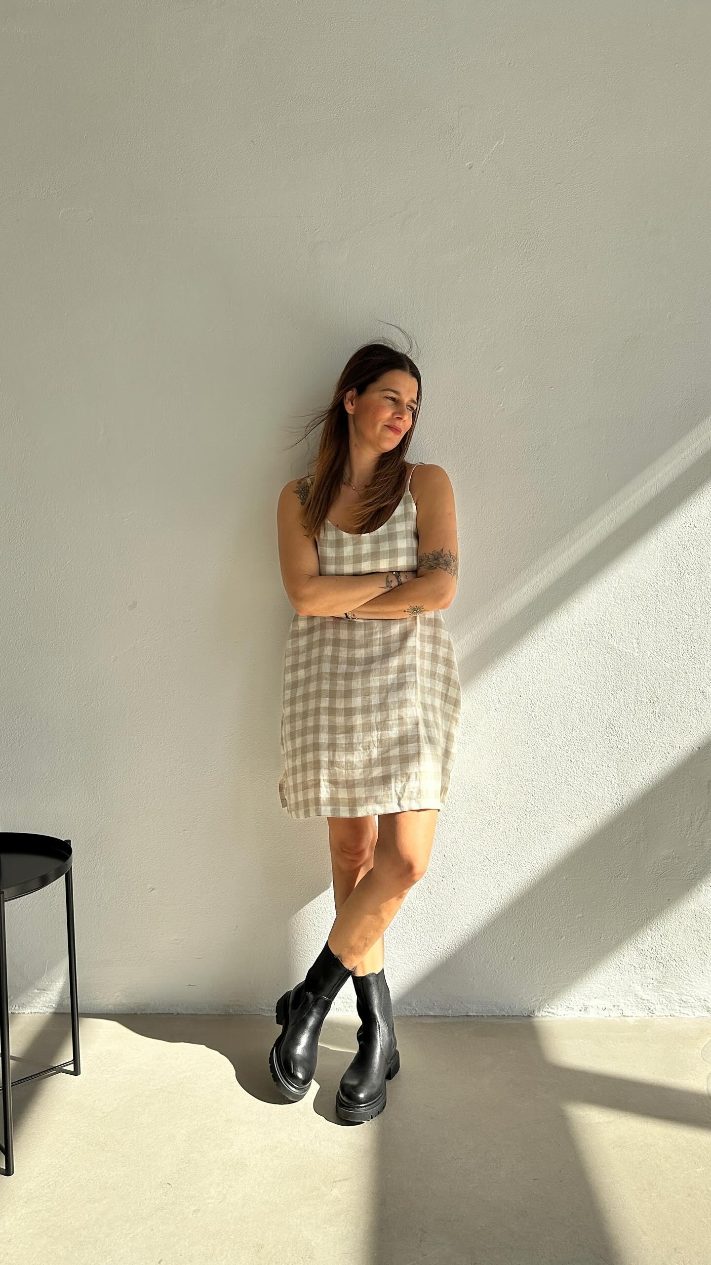 SHATTY - Linen Dress - Estella Mini Dress