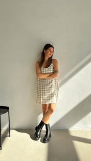 SHATTY - Linen Dress - Estella Mini Dress