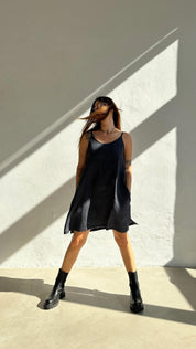 SHATTY - Linen Dress - Estella Mini Dress