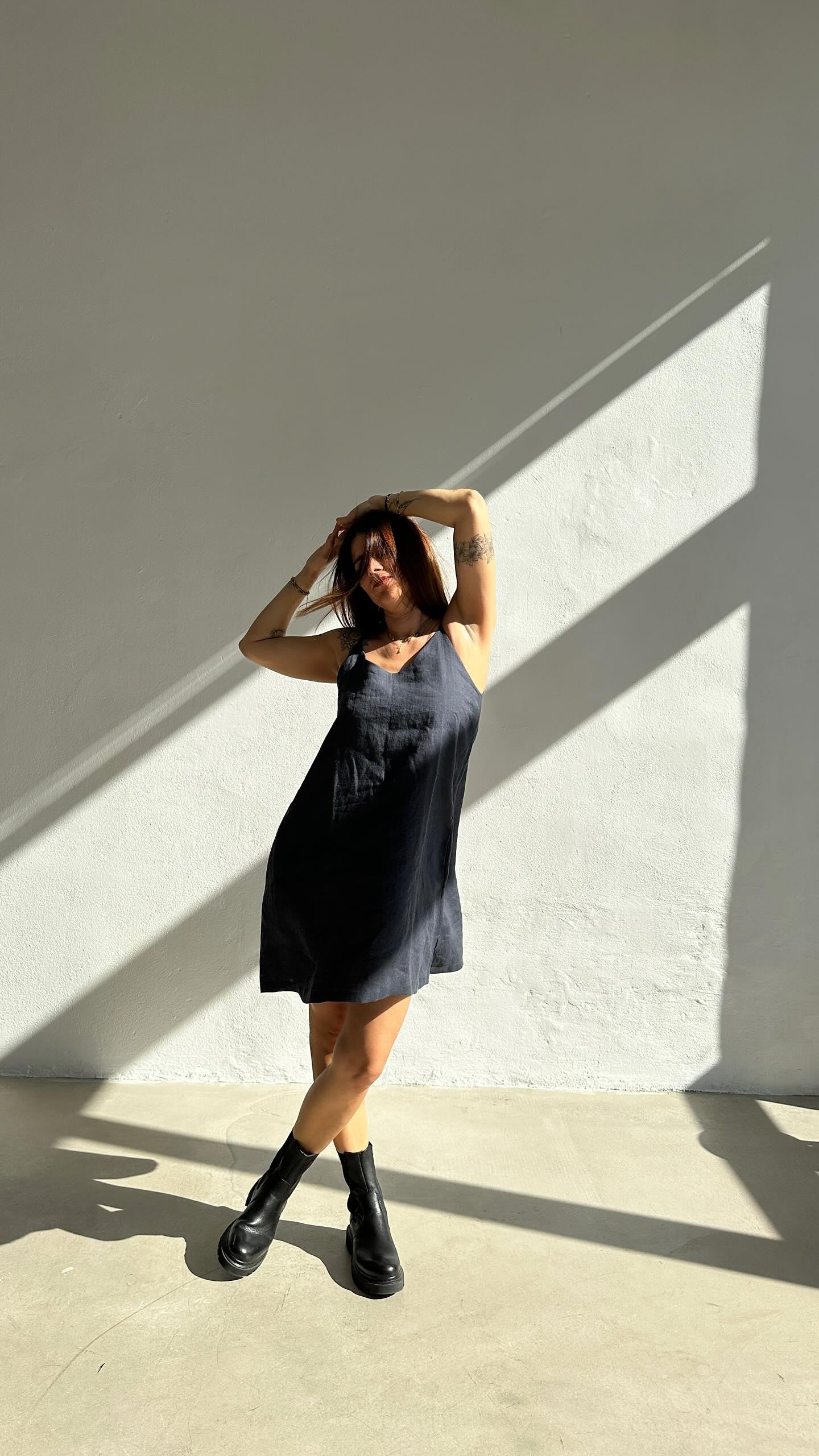 SHATTY - Linen Dress - Estella Mini Dress