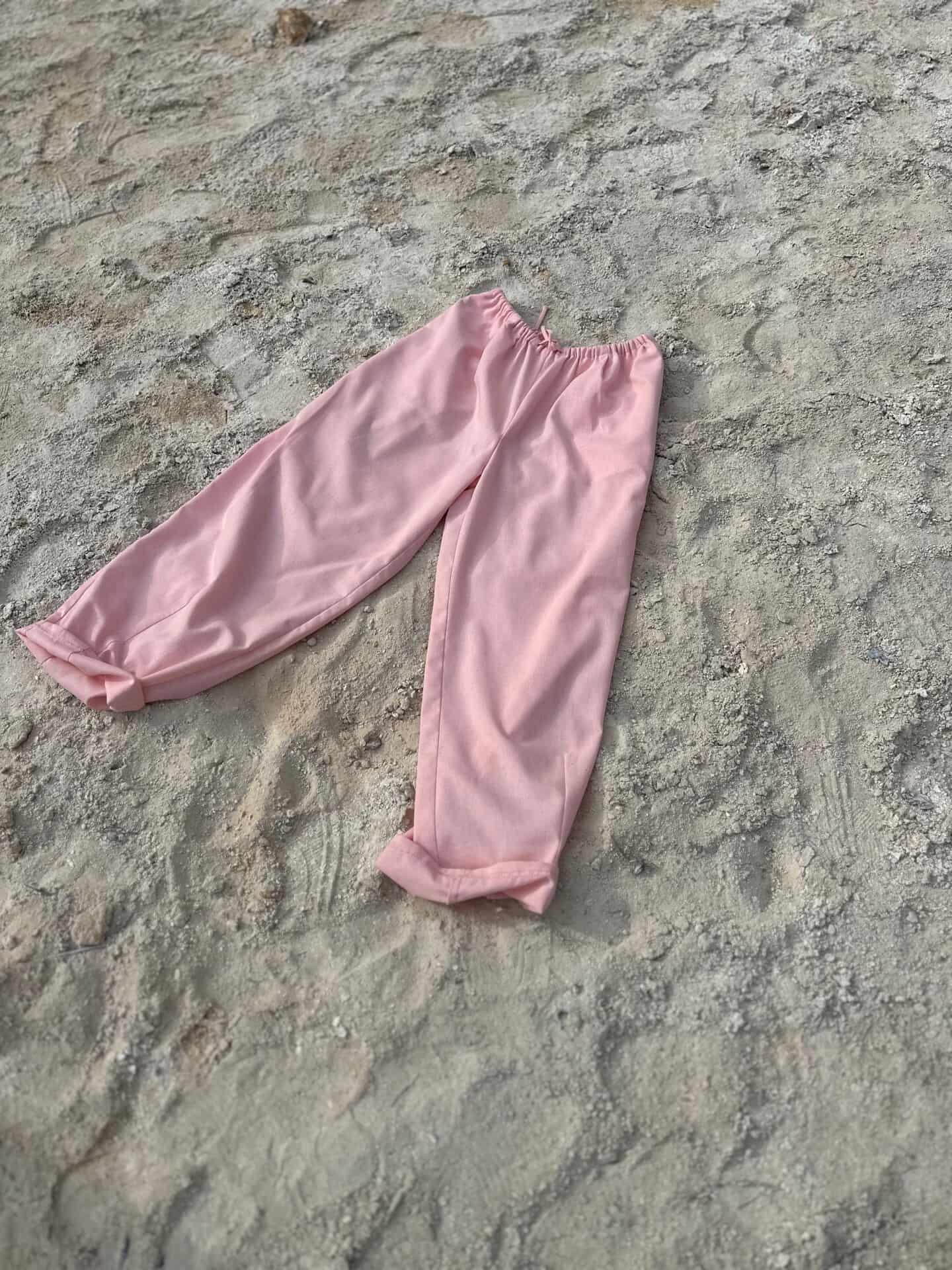 SHATTY - Tapered Linen-Cotton Blend Pants
