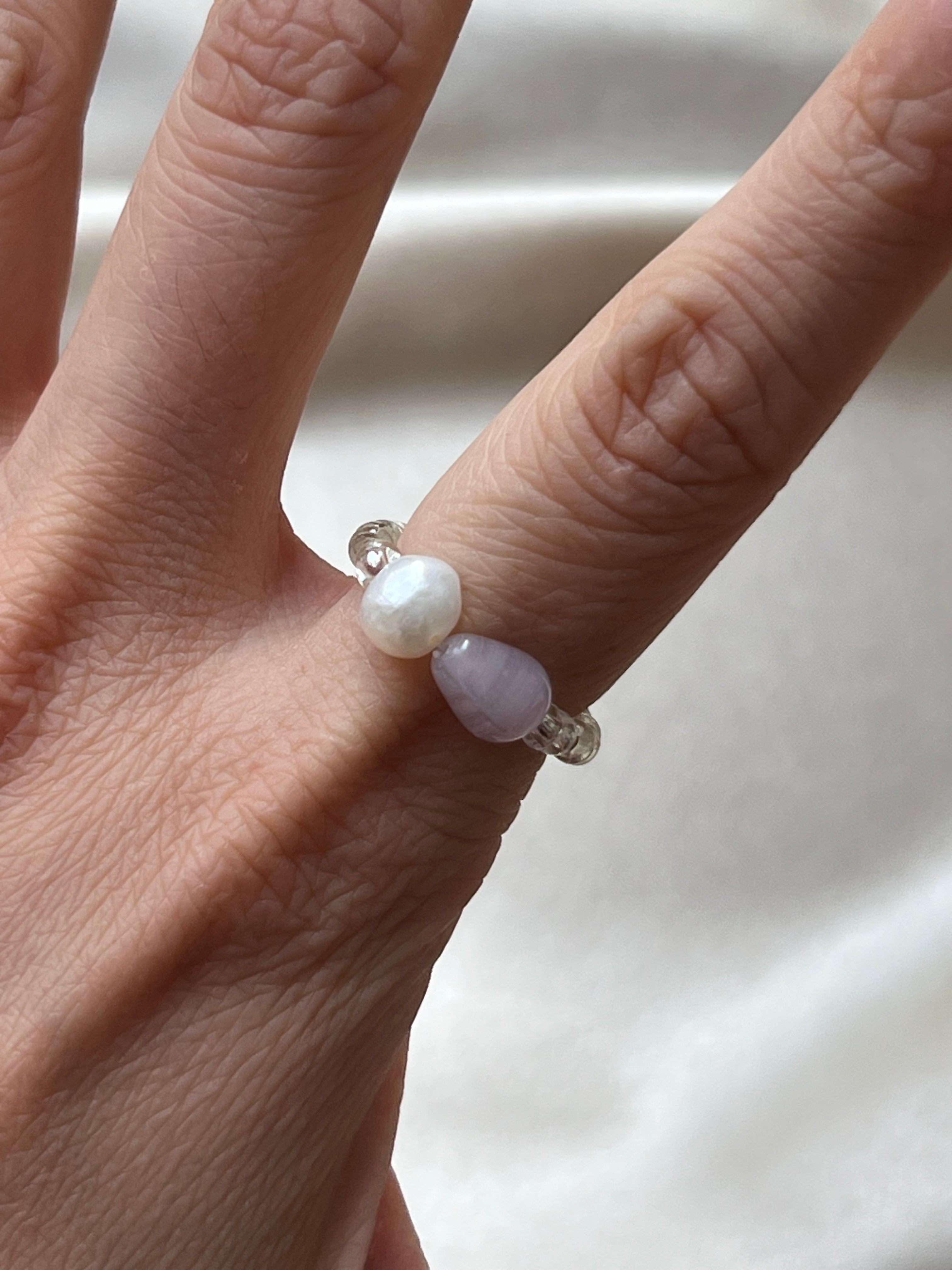 Rinni – Rose-quartz Ring