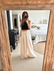 SHATTY - Linen Pants - Culottes