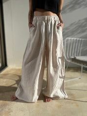 SHATTY - Linen Pants - Culottes