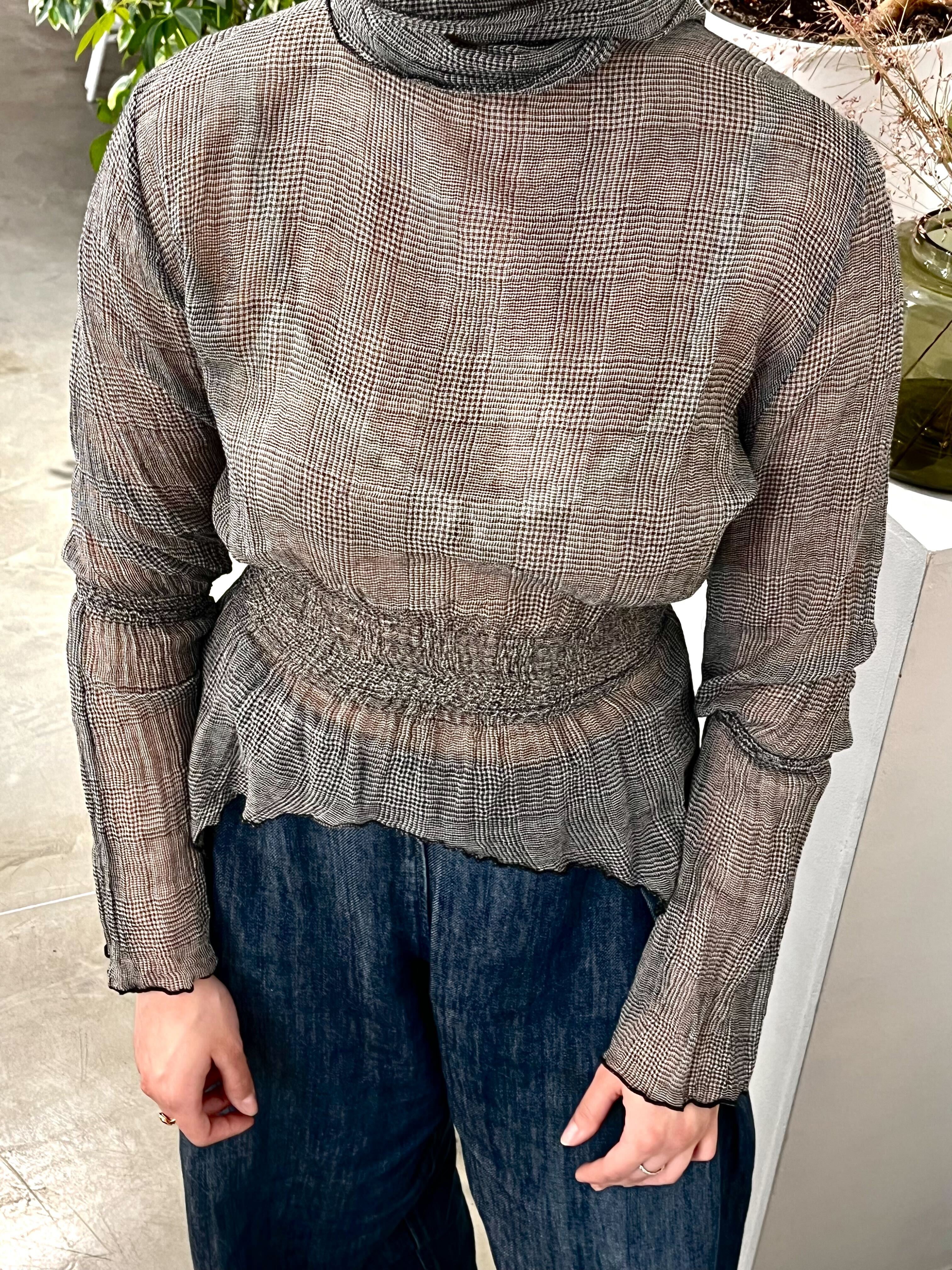 Vanami - Checkered Blouse