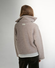 Munditia - SILVA fleece merino, taupe