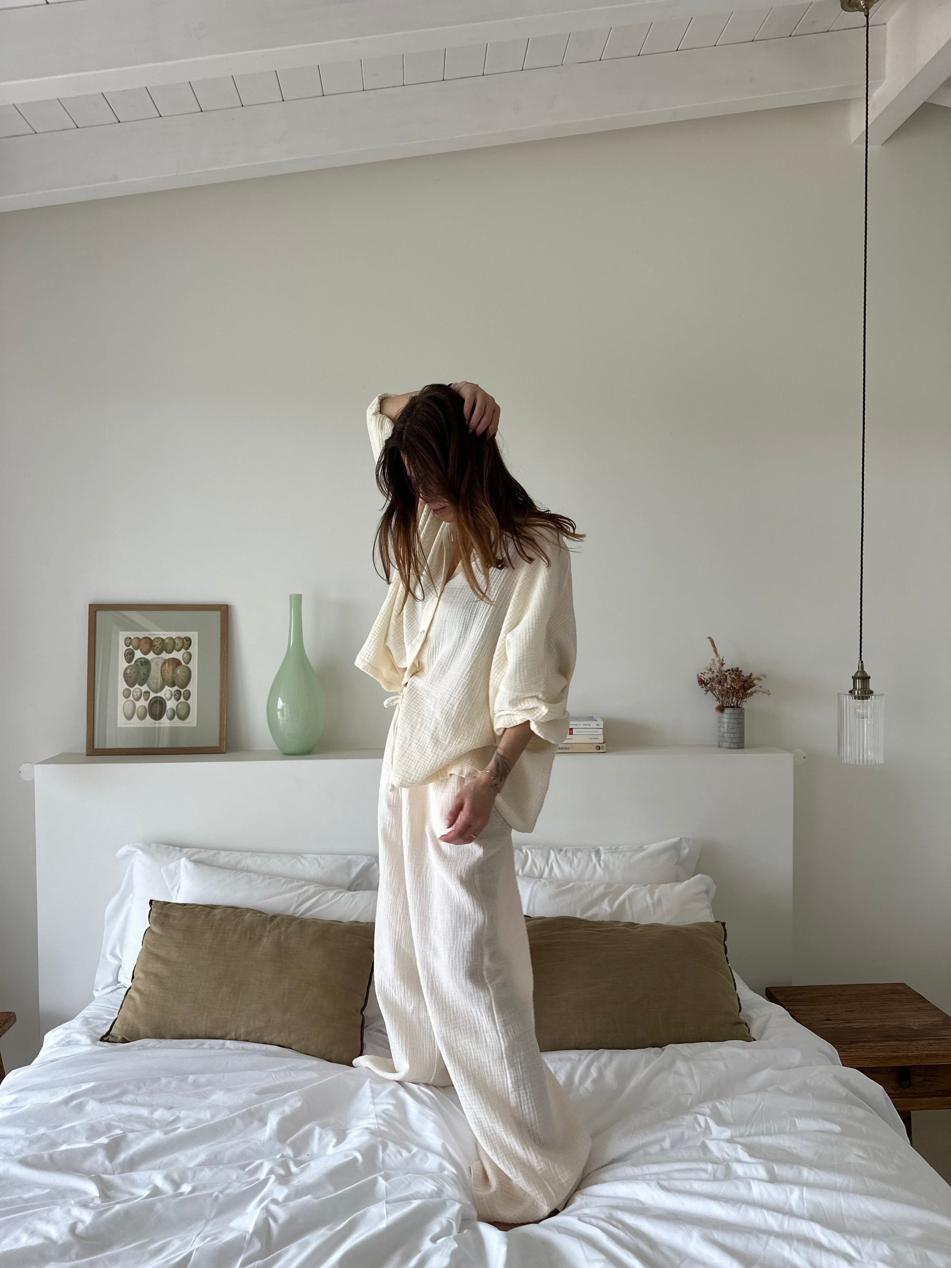 SHATTY - Muslin Pants - Long Culottes