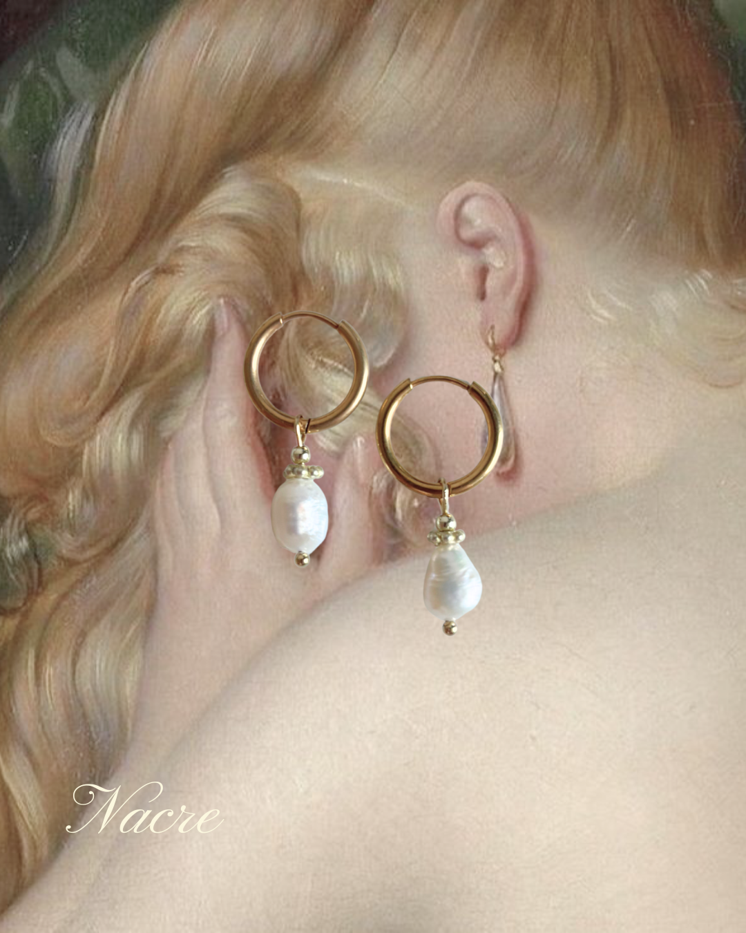 Caro -  Earrings “nacre”