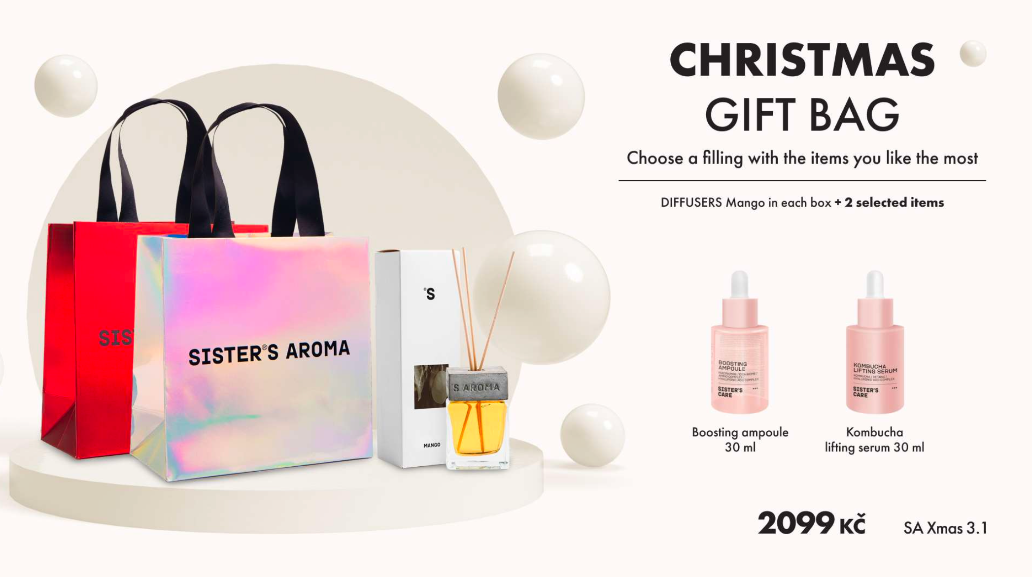 Sisters Aroma - XMAS Christmas Gift Bag 3.1