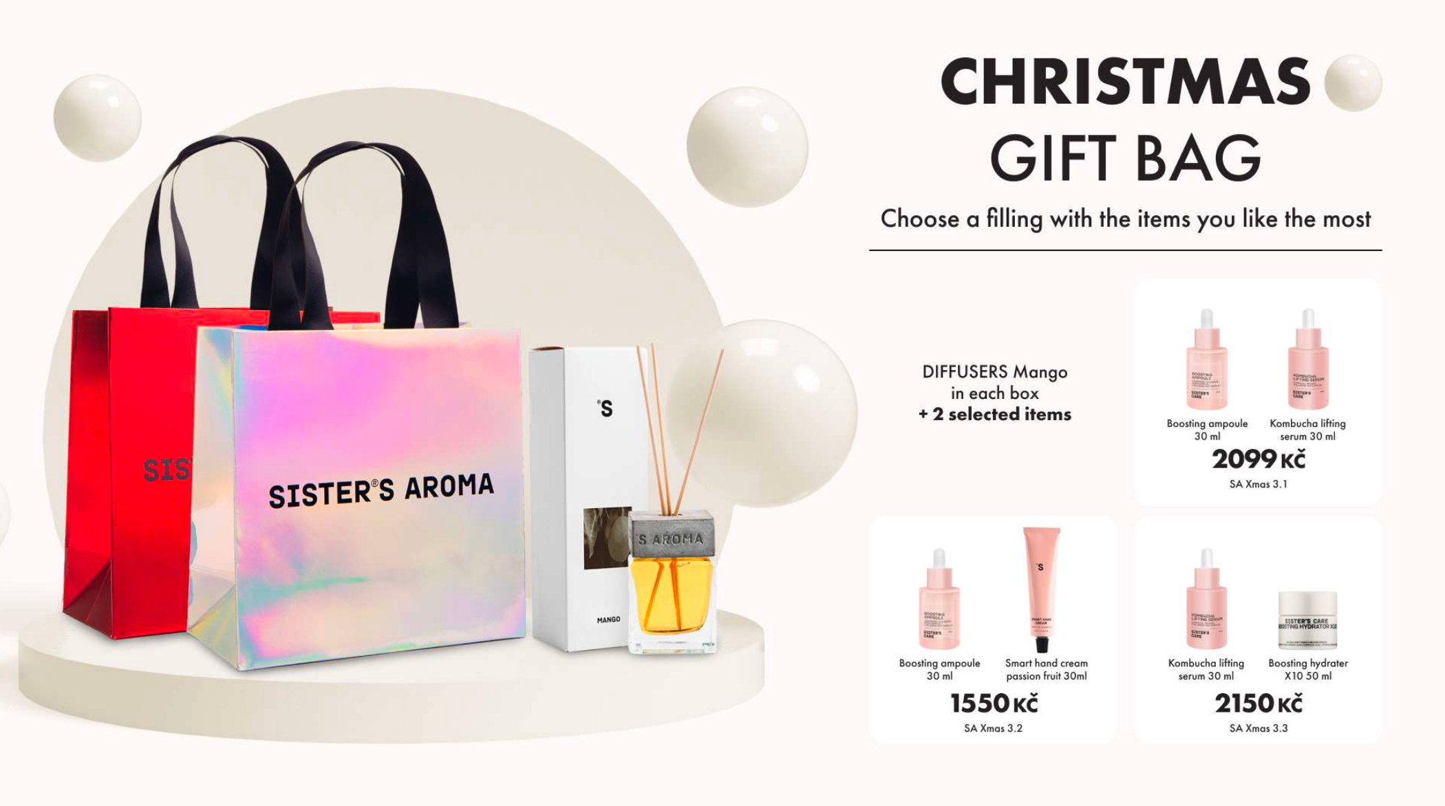 Sisters Aroma - XMAS Christmas Gift Bag 3.2
