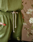 Gust Linen - Linen Loose Shorts - Long