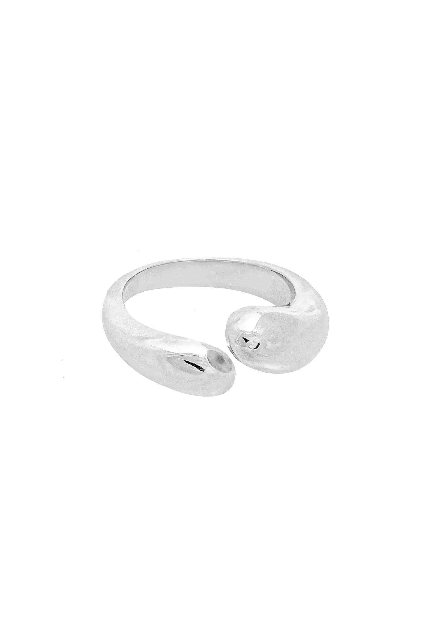 OPLOTKA SLUCH SILVER ring