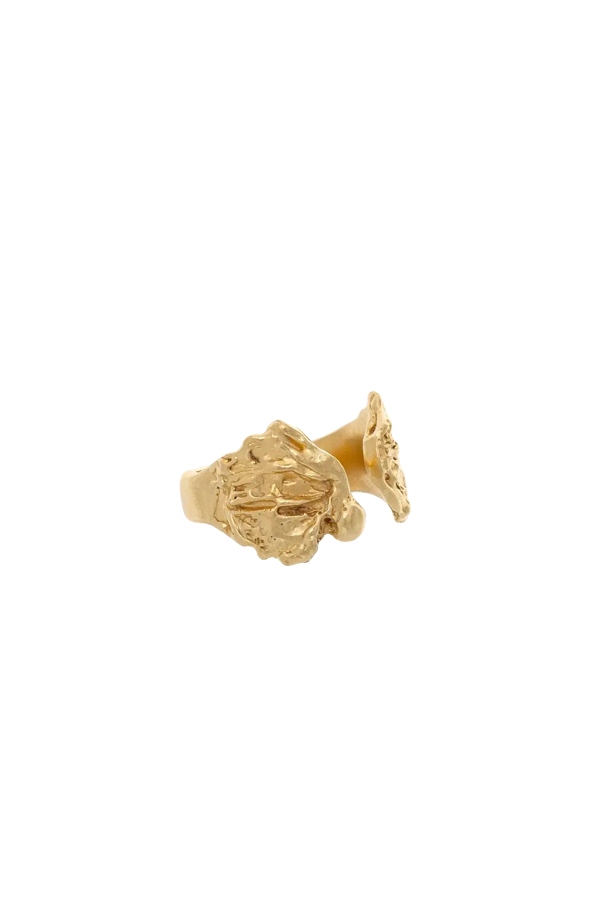 OPLOTKA SHELL GOLD ring