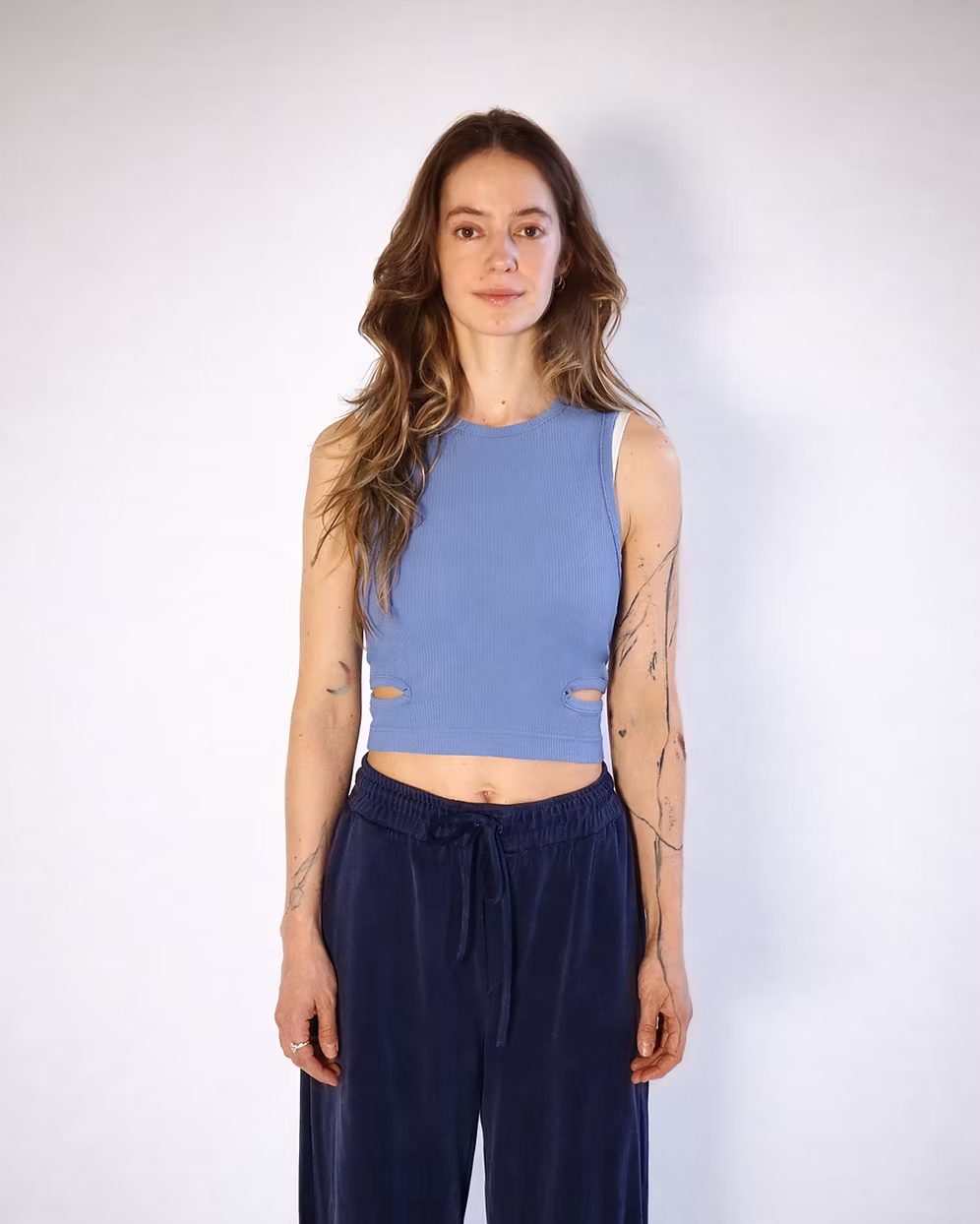 Wemove Ribbed Tech Crop Top