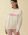 Les Goodies - Amore Cream Sweatshirt