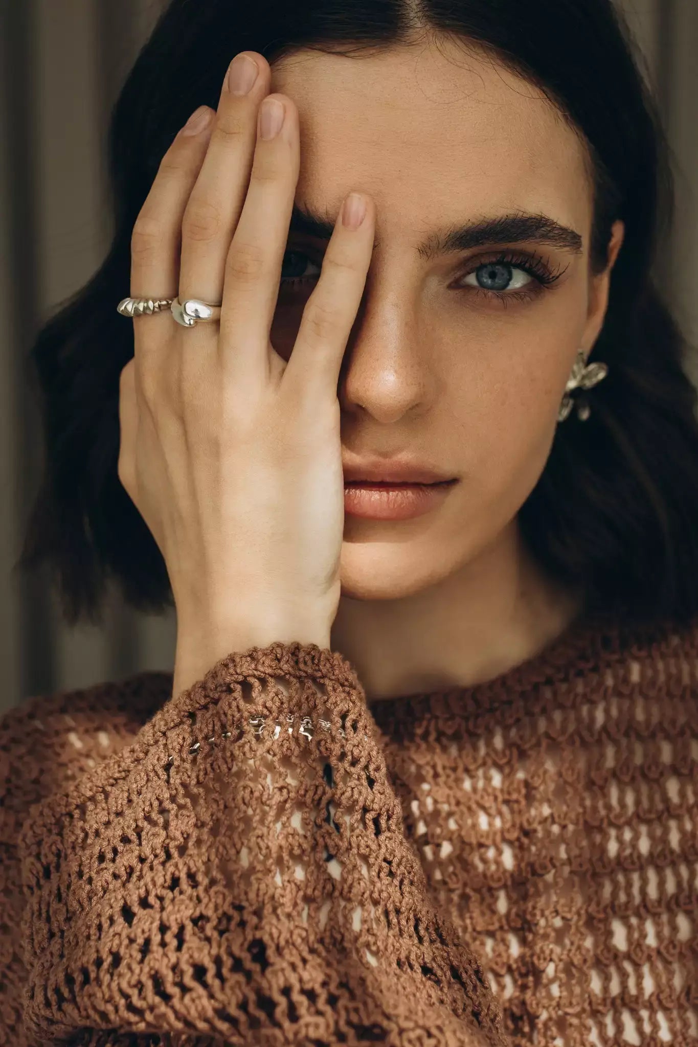 OPLOTKA SLUCH SILVER ring