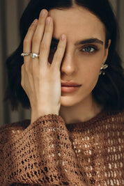 OPLOTKA SLUCH SILVER ring