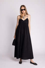 ARIETTE - AURELIA DRESS Black