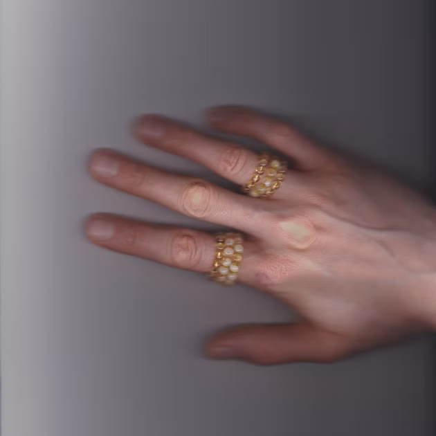 Silk & Stones – Stone Beads Ring