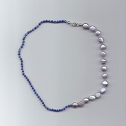 Silk & Stones – "Half" Necklace