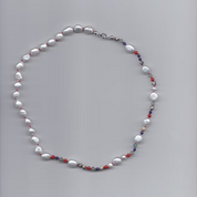 Silk & Stones – "Half" Necklace