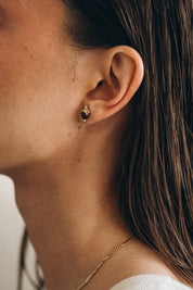 OPLOTKA BABY STRAWBERRY GOLD Earrings