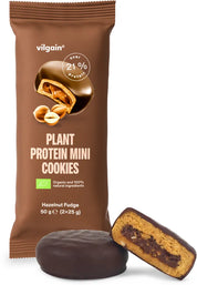 Vilgain - Organic Plant Protein Mini Cookies (hazelnut fudge)