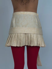 Vanami - Pleated Wool Skirt