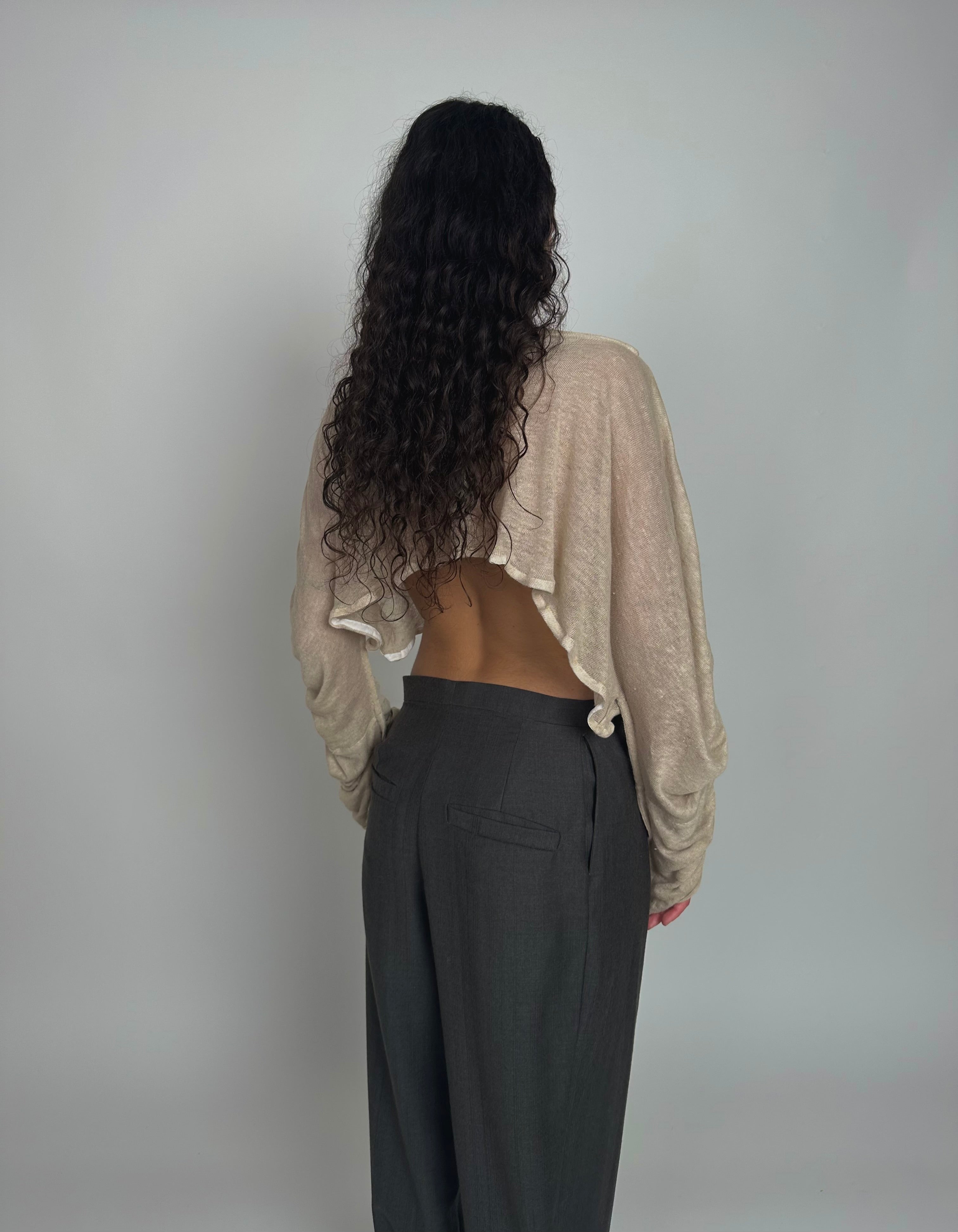 Vanami - Linen Kimono Top