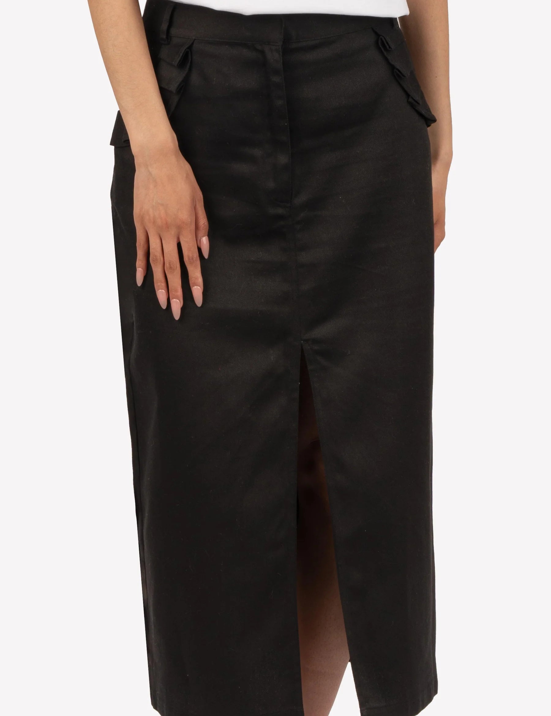 jupe_midi_selena_taille_haute_noire_zoom_devant.webp