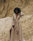 Les Goodies - Kaila Beach wear Desert Storm Boho Dress