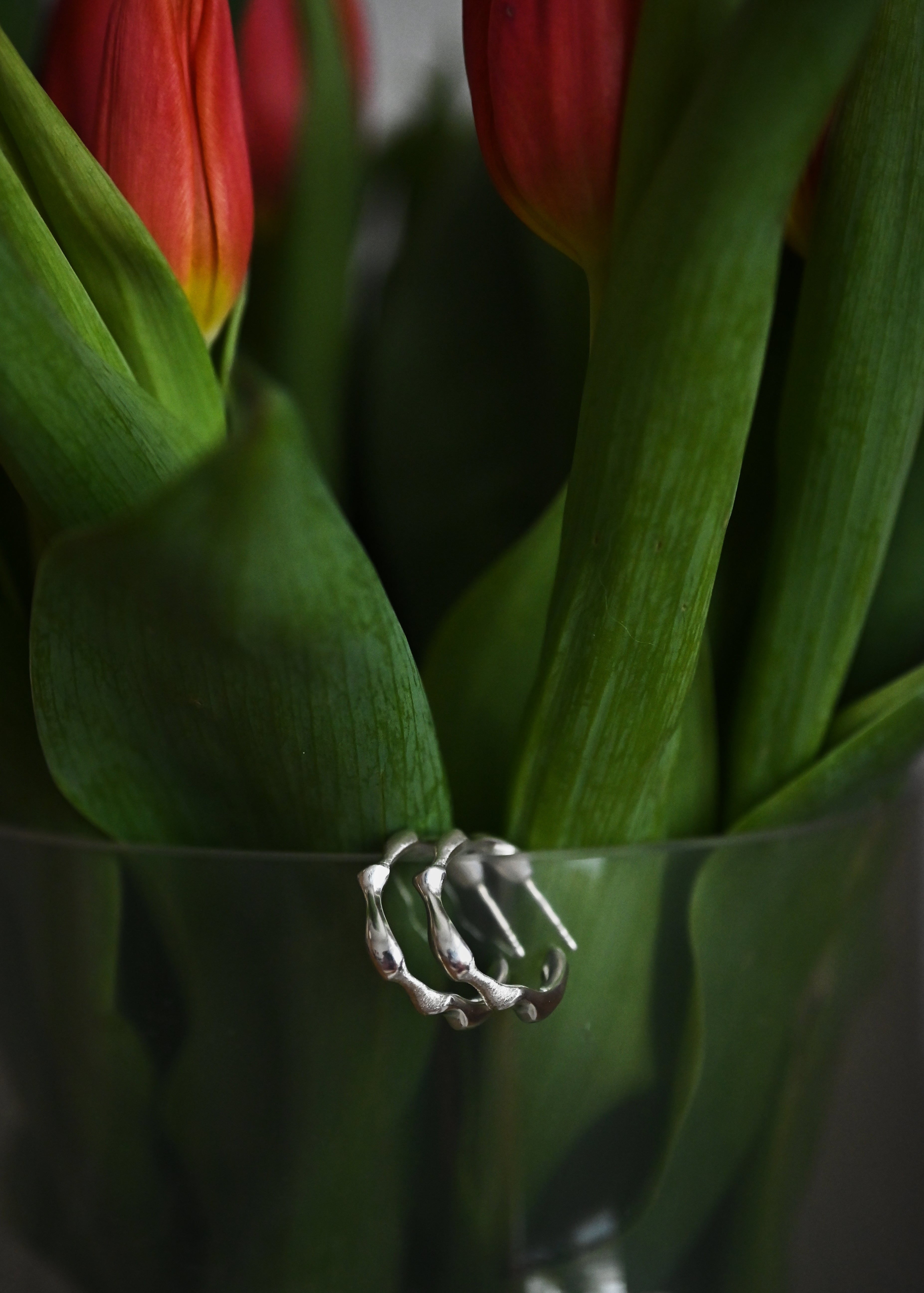 Maria Kobelova - Silver Earrings EQ