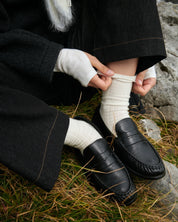 Munditia - MORA merino socks ecru