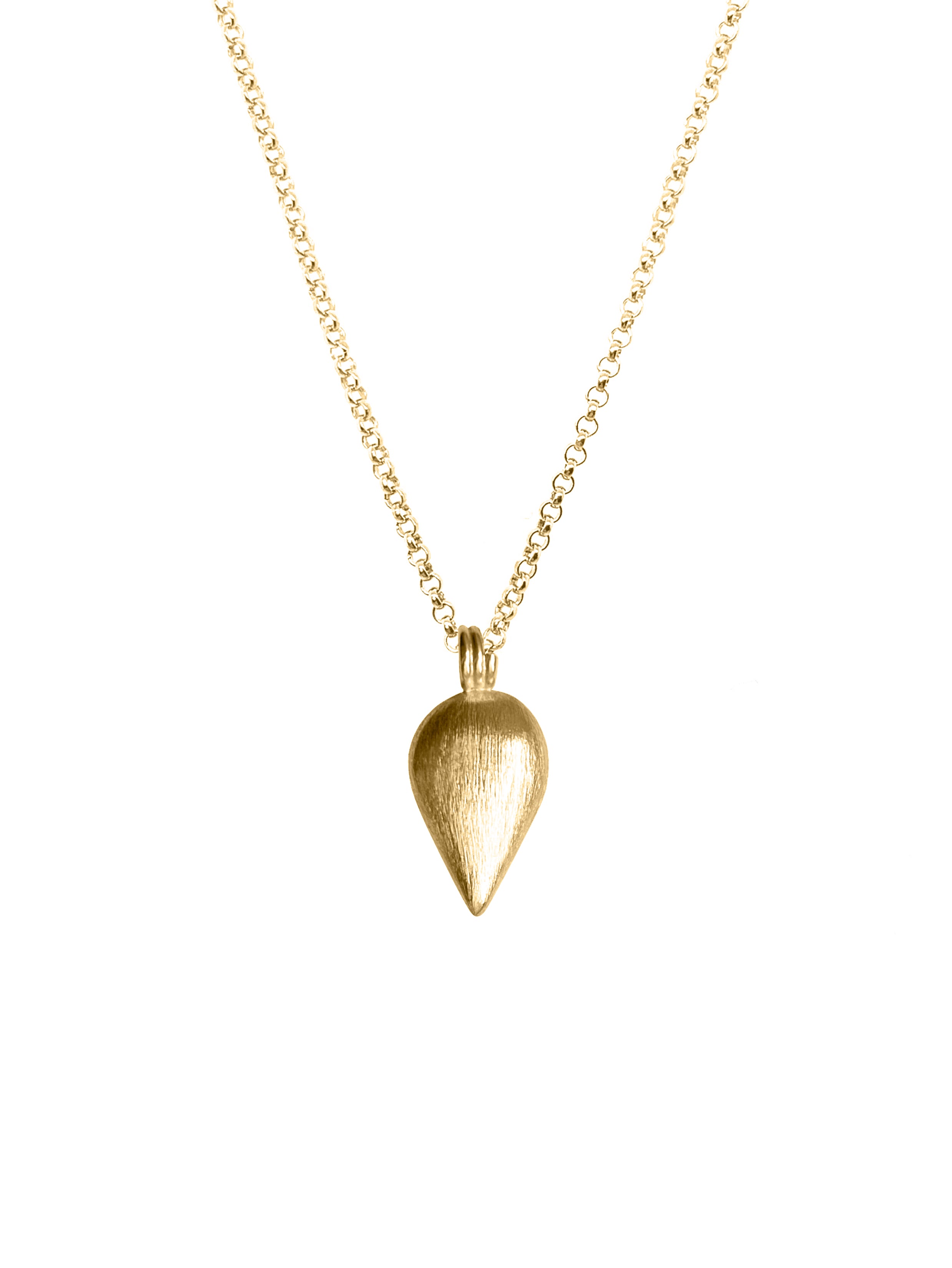 Maria Kobelova - Gold Vermeil Necklace Štěstí