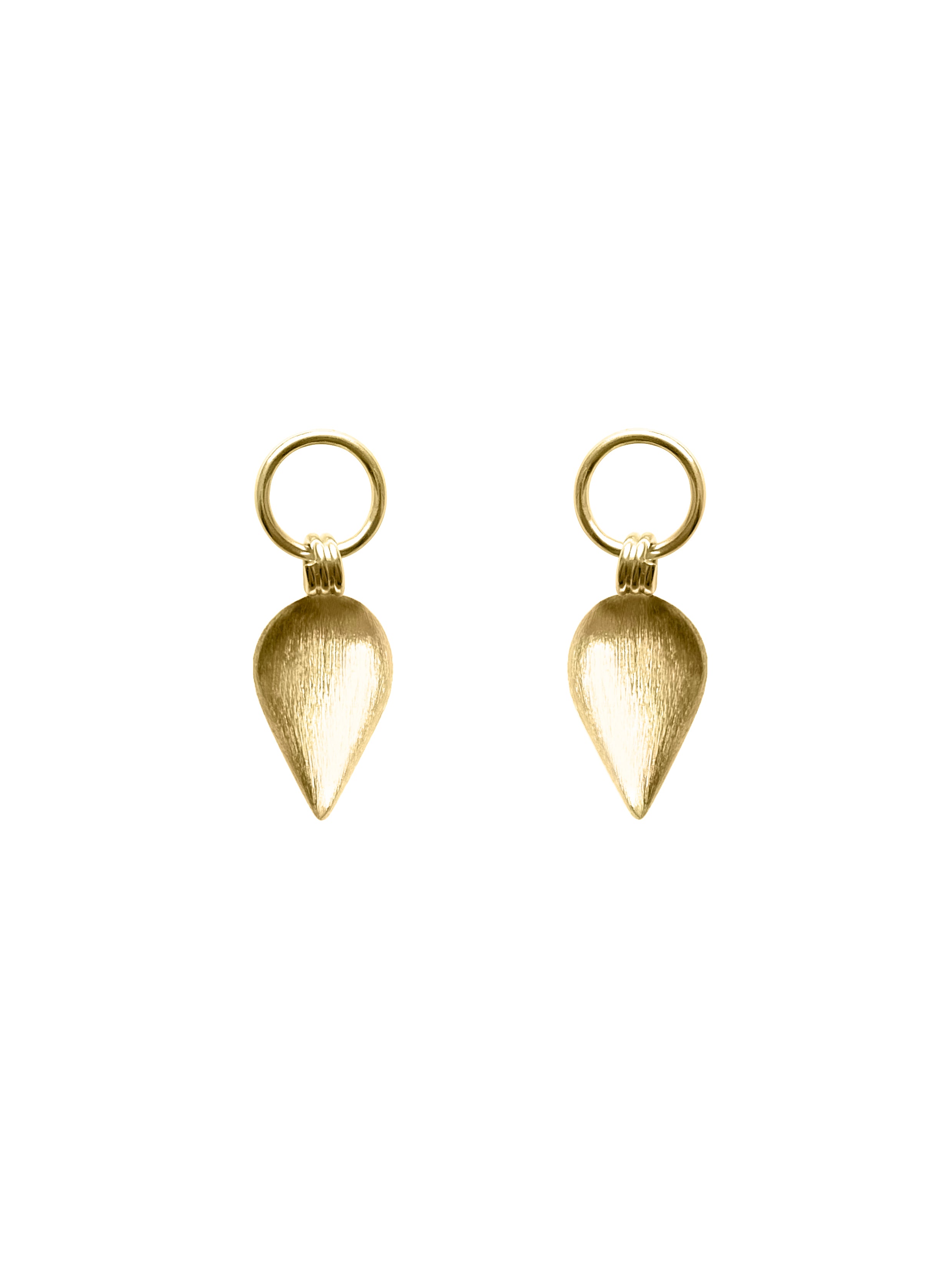 Maria Kobelova - Gold Vermeil Earrings Štěstí