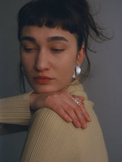 Maria Kobelova - Silver Earrings YY