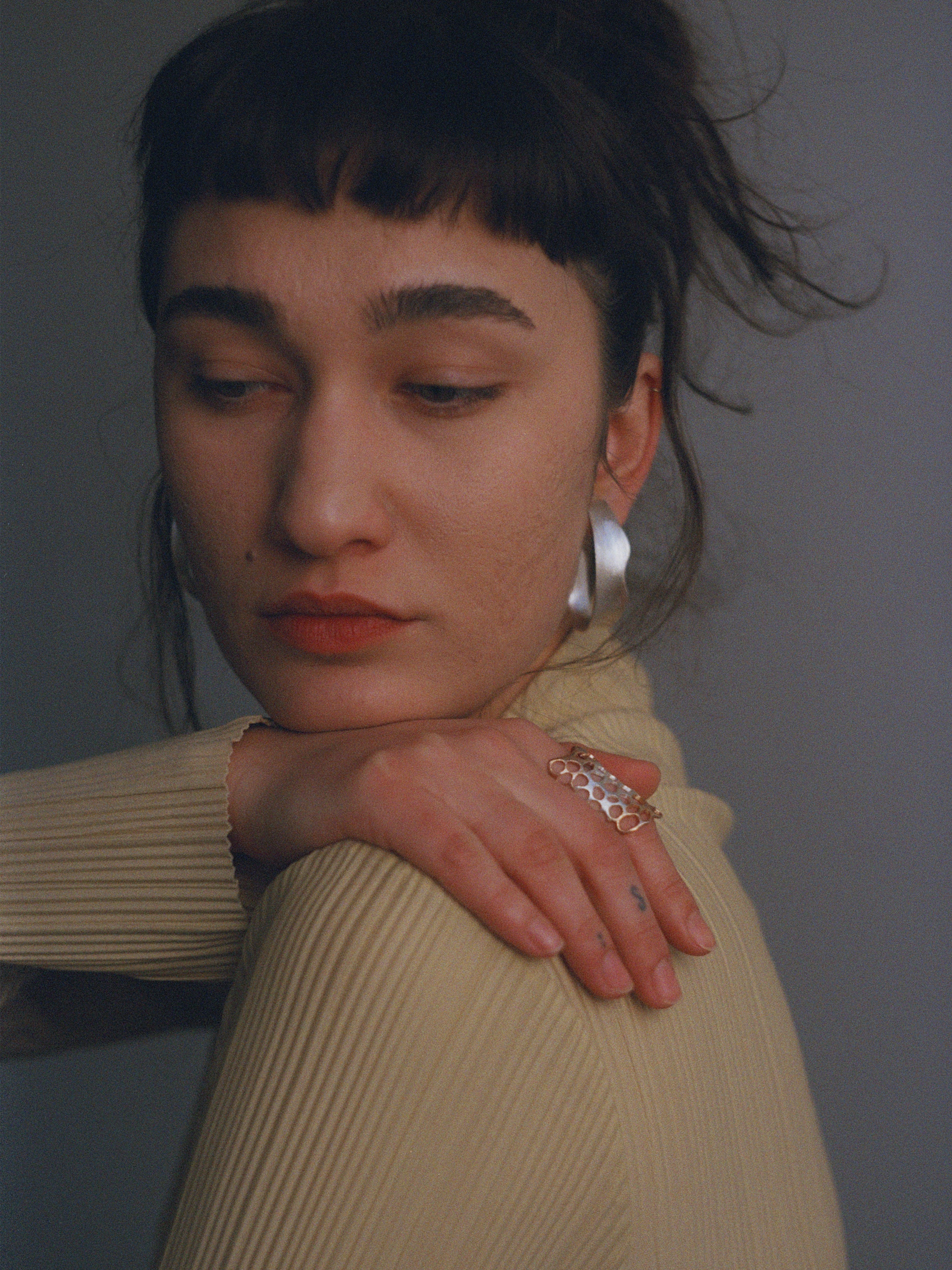 Maria Kobelova - Silver Earrings YY