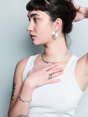 Maria Kobelova - Silver Earrings YY