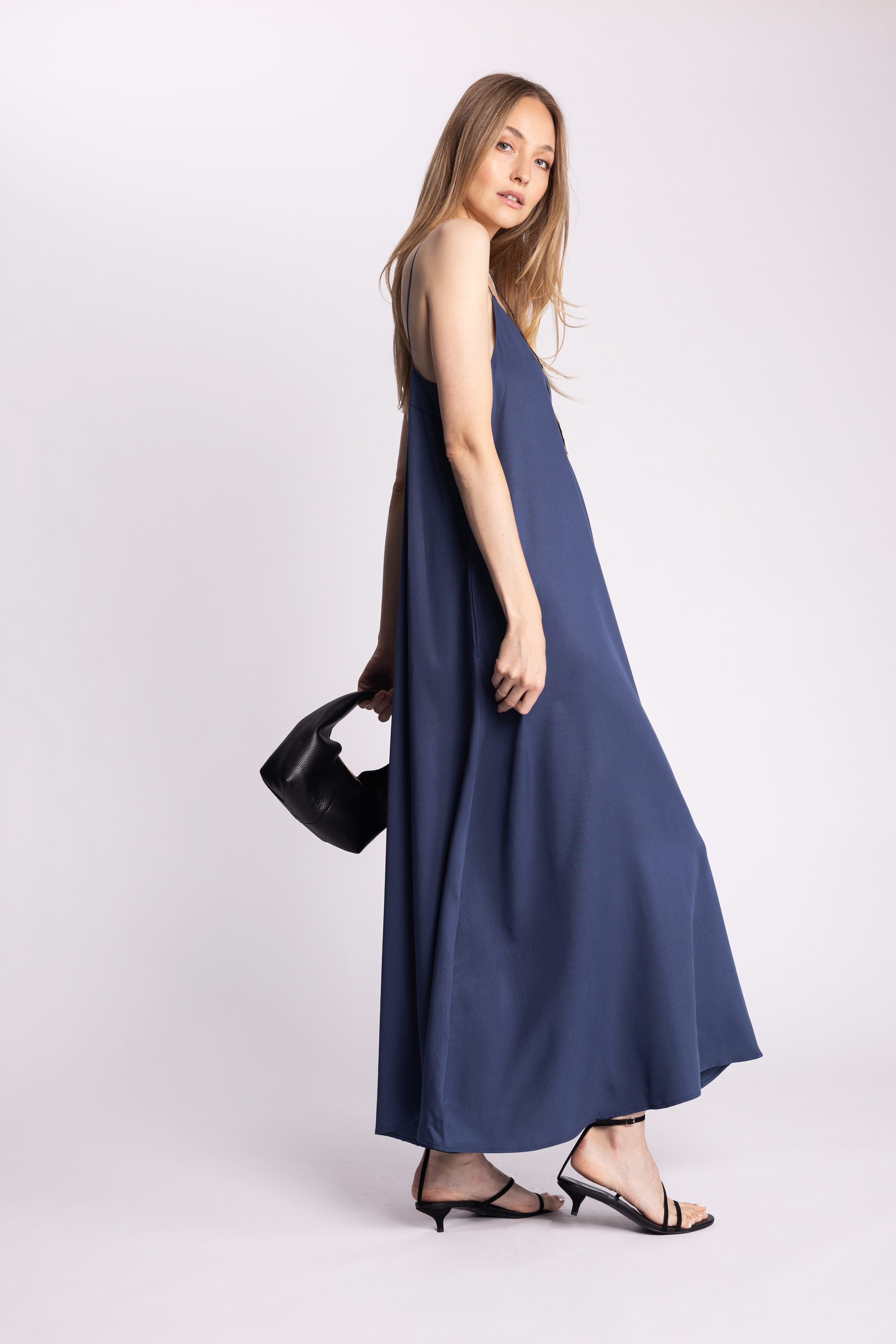 ARIETTE - SOFIA Dress Blue
