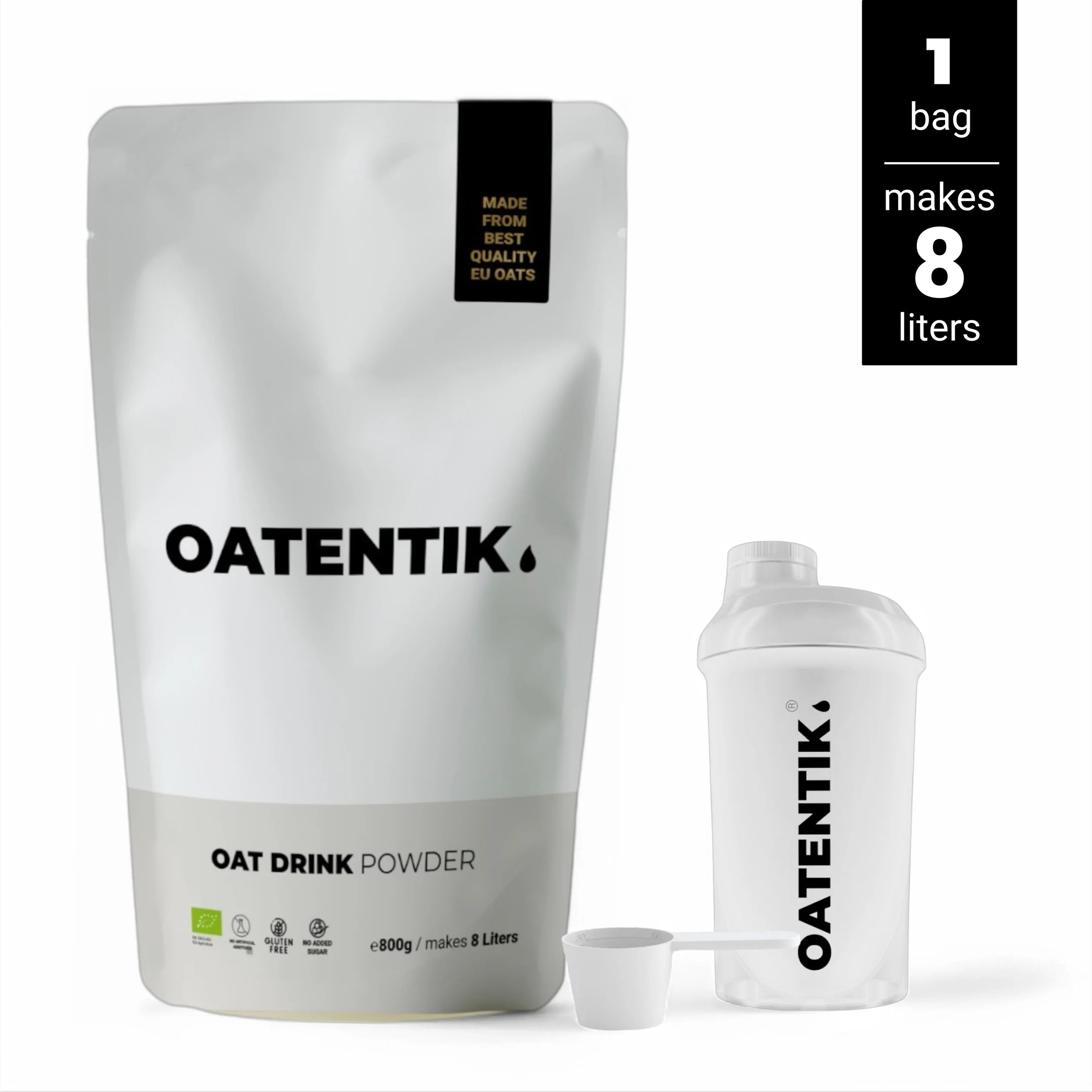 Oatentik - Pure Oat Drink Powder Kit