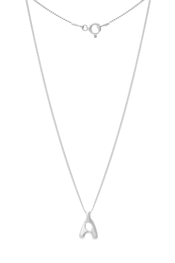 OPLOTKA LETTER SILVER Necklace