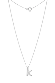 OPLOTKA LETTER SILVER Necklace