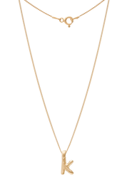 OPLOTKA LETTER GOLD Necklace