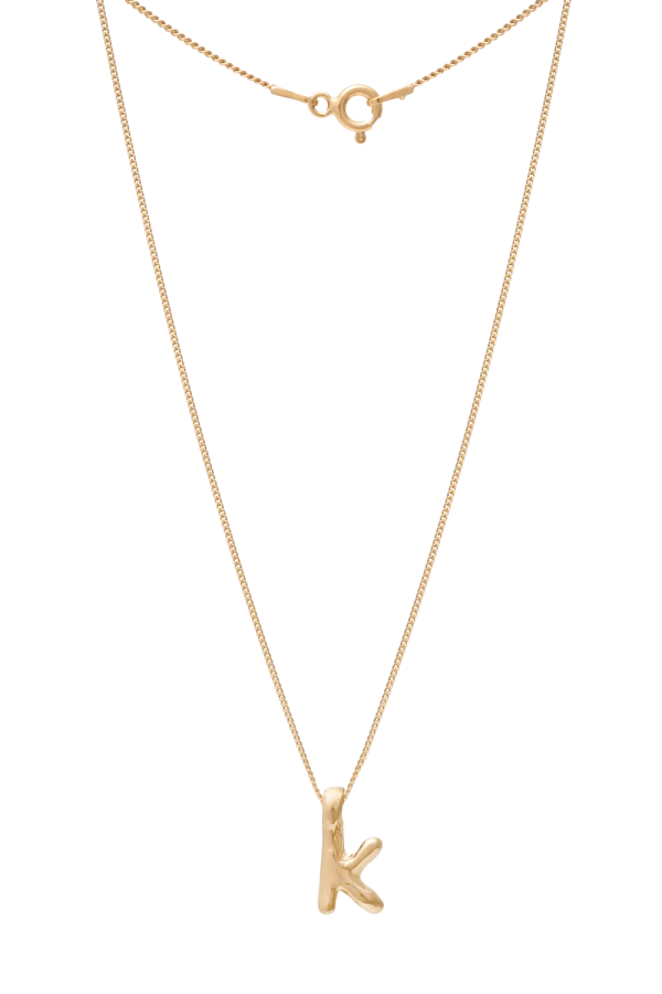 OPLOTKA LETTER GOLD Necklace