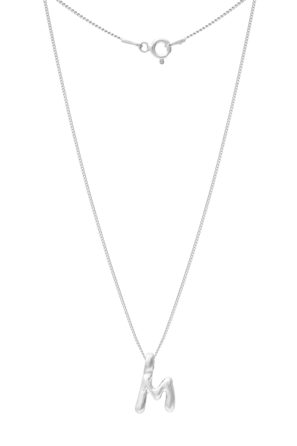 OPLOTKA LETTER SILVER Necklace