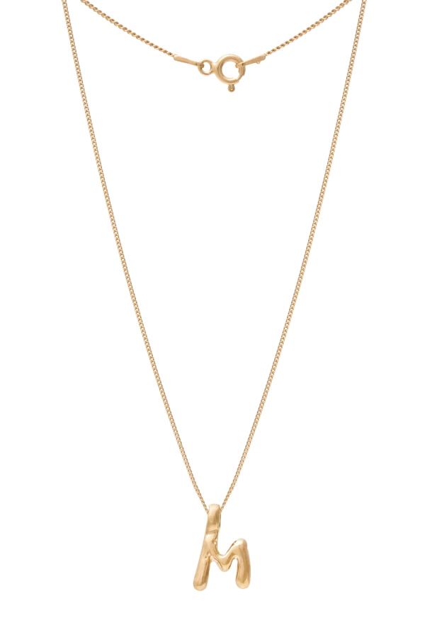 OPLOTKA LETTER GOLD Necklace