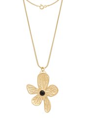 OPLOTKA WĘCH ONYX GOLD Necklace