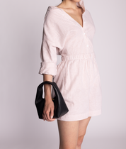 ARIETTE - JULIA STRIPE Shorts Pink
