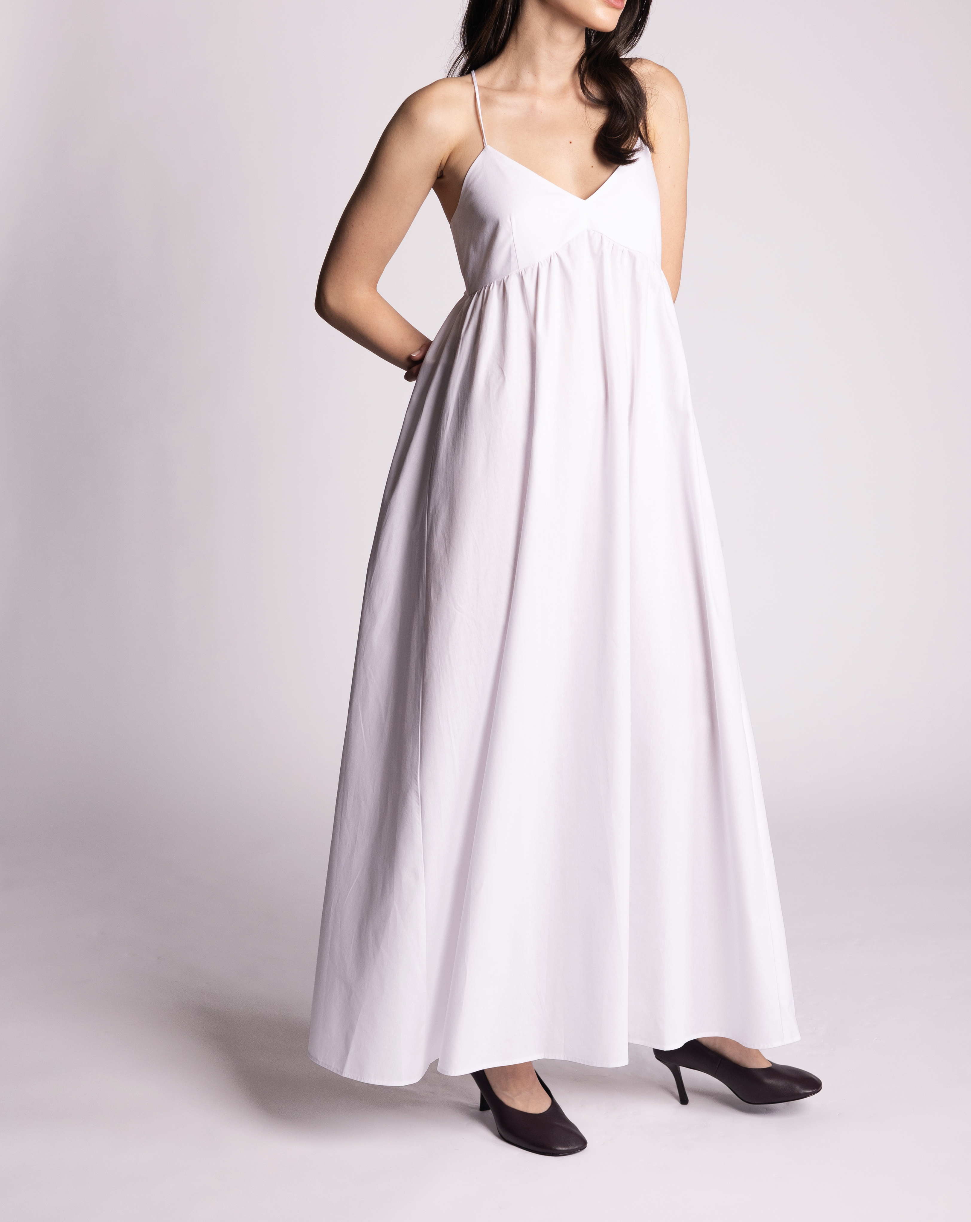 ARIETTE - AURELIA DRESS White