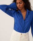 Les Goodies - She Is Sunday Charlotte Shirt Blue